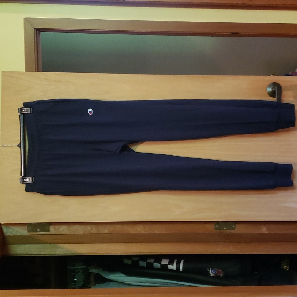 Champion, Authentic Athleticwear, Men's Small, Navy, Cotton, Jogger pants